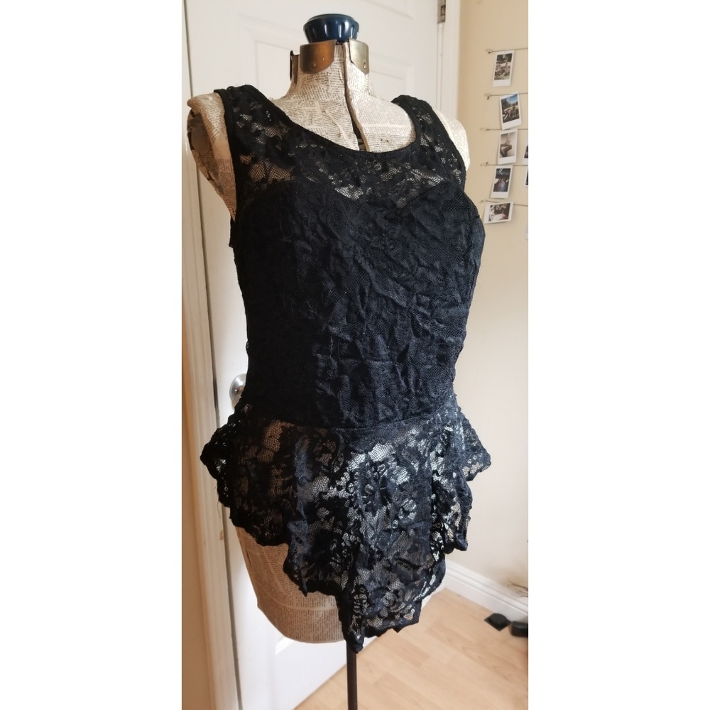 Plus Lace top